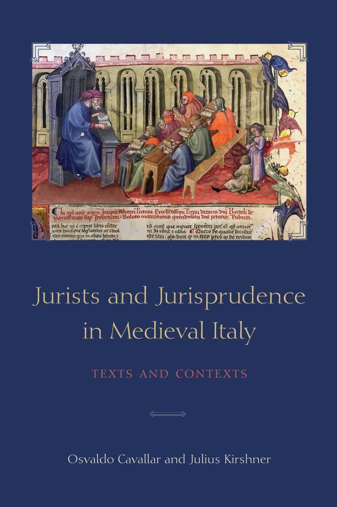 Cover image for Jurists and Jurisprudence in Medieval Italy