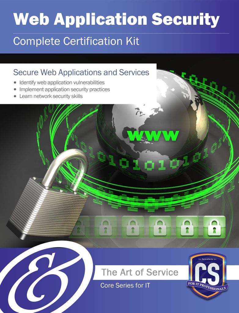 Web Application Security Complete Certification Kit - Core Series for IT