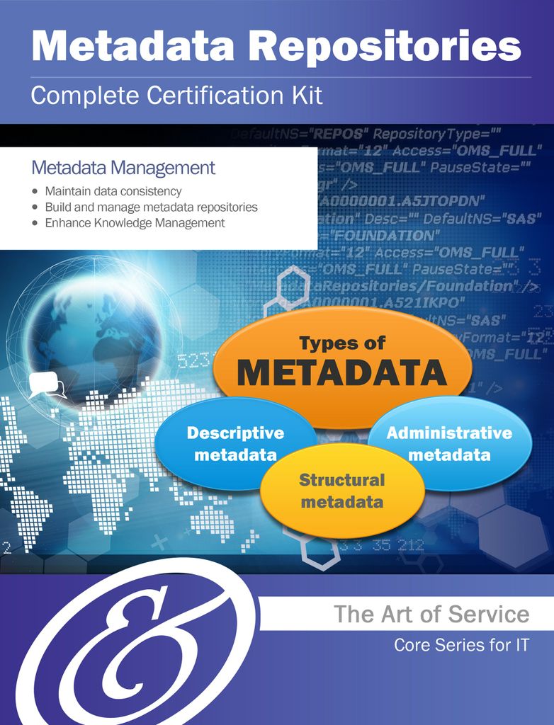 Metadata Repositories Complete Certification Kit - Core Series for IT