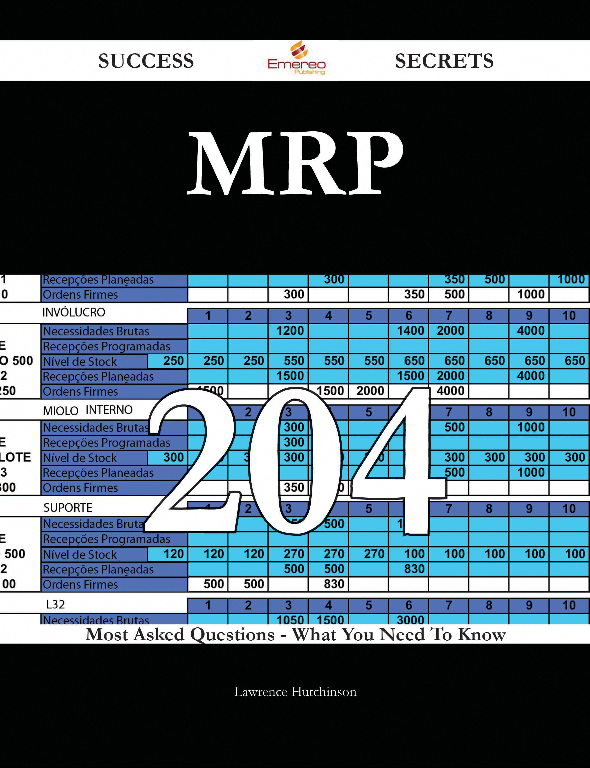 MRP 204 Success Secrets - 204 Most Asked Questions On MRP - What You Need To Know