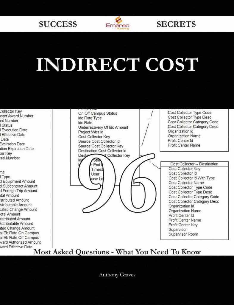 Indirect Cost 96 Success Secrets - 96 Most Asked Questions On Indirect Cost - What You Need To Know