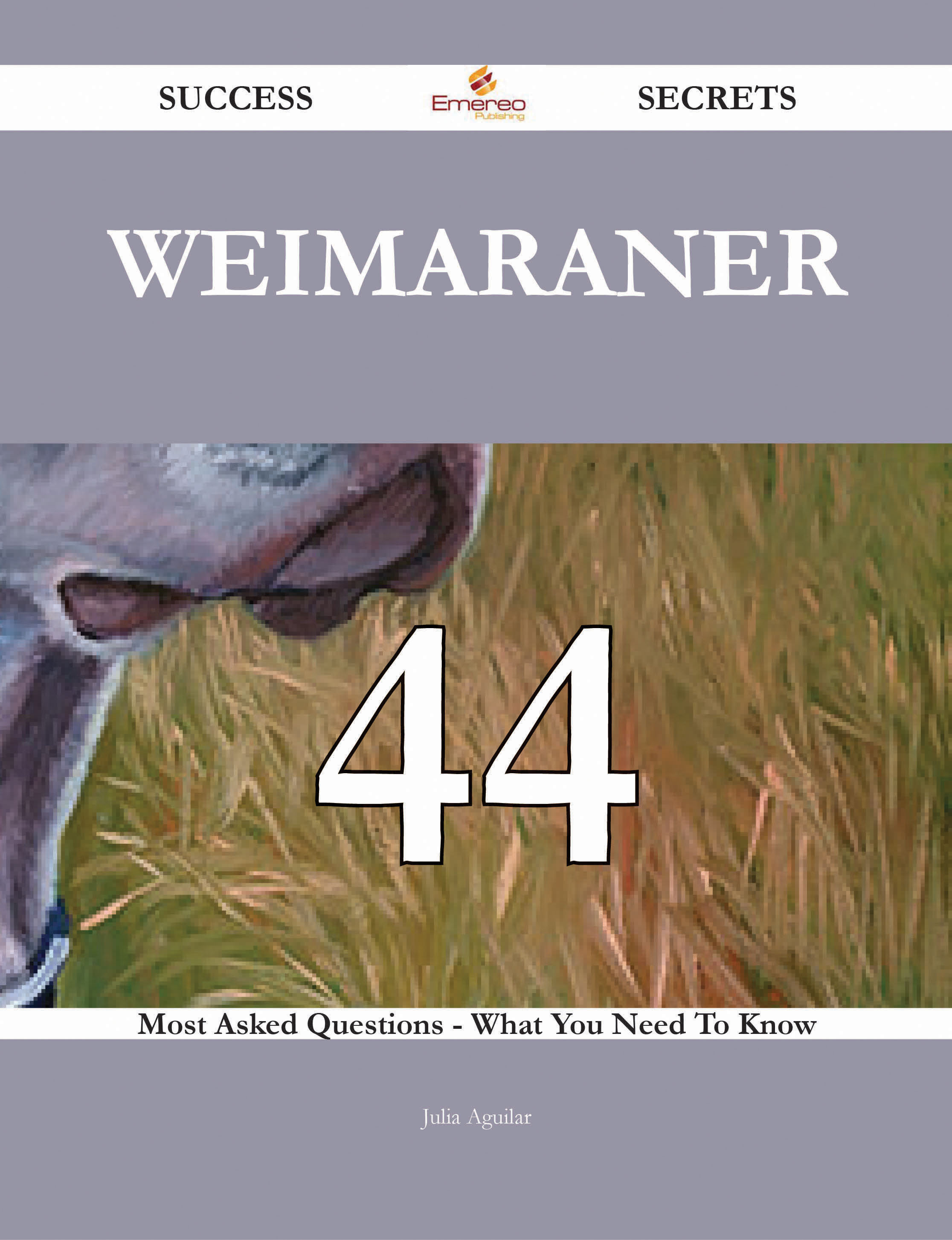 Weimaraner 44 Success Secrets - 44 Most Asked Questions On Weimaraner - What You Need To Know