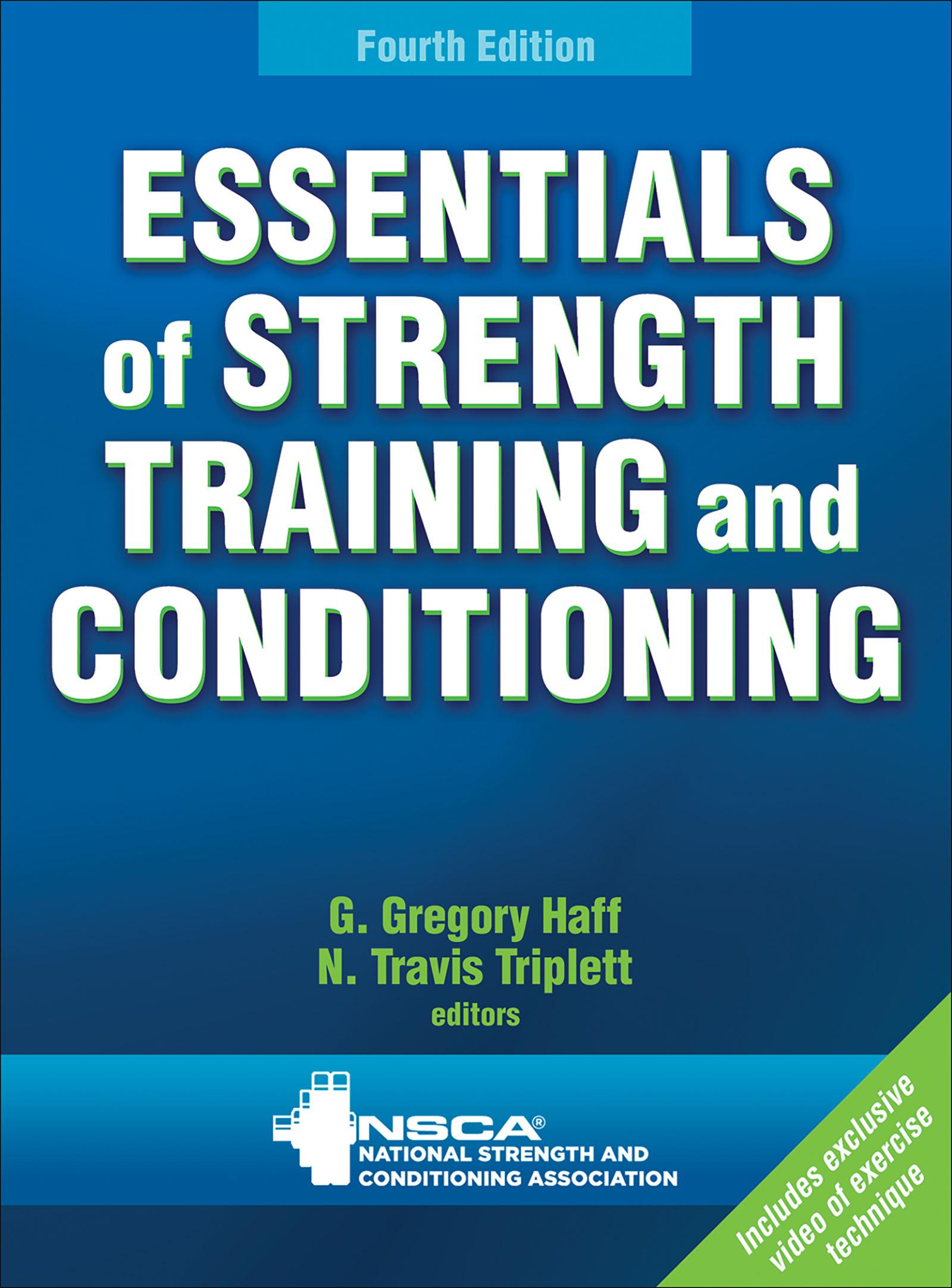 Essentials of Strength Training and by: NSCA -National Strength
