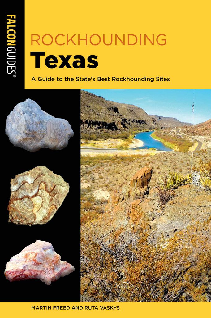 Cover image for Rockhounding Texas