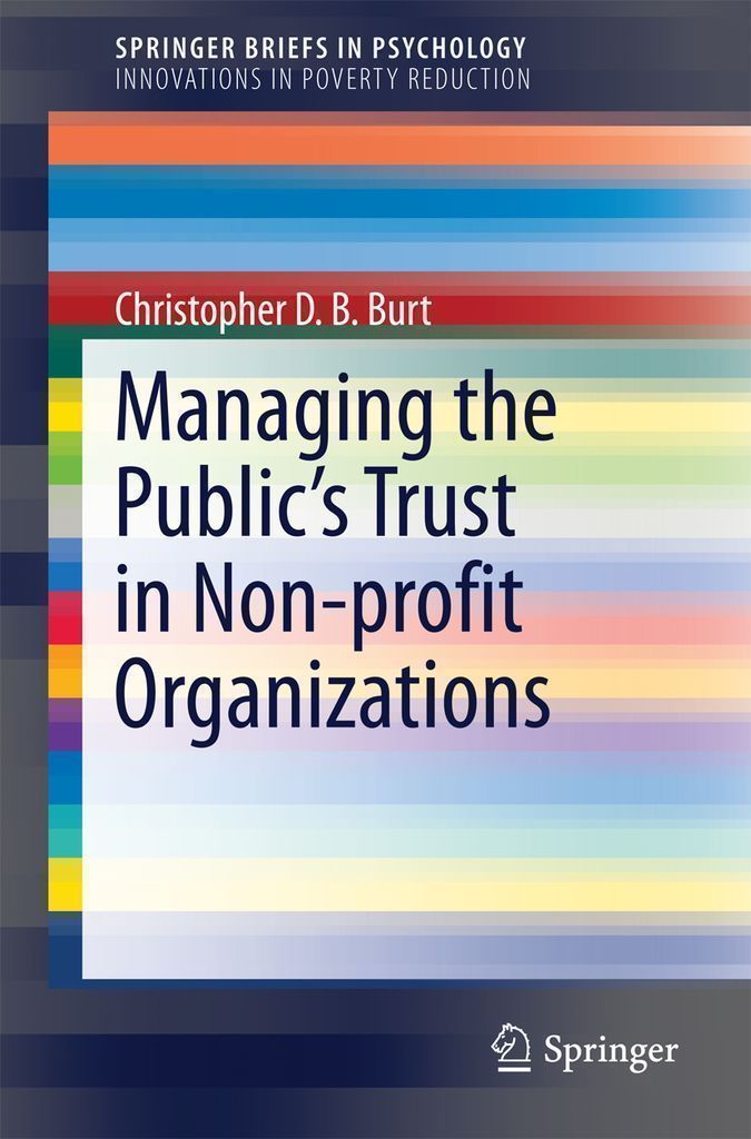 Cover image for Managing the Public's Trust in Non-profit Organizations