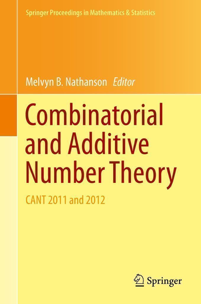 Cover image for Combinatorial and Additive Number Theory