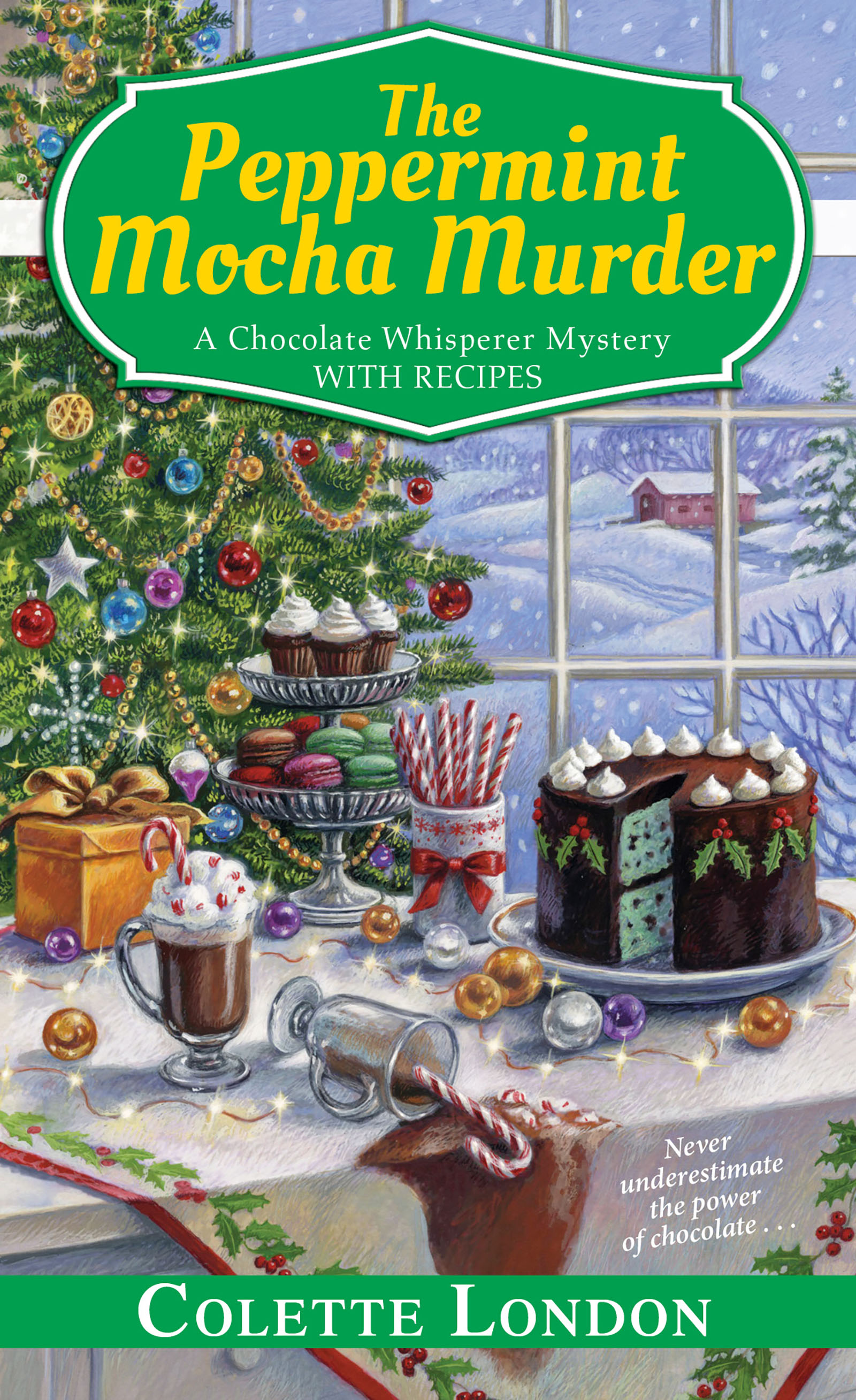 Cover image for The Peppermint Mocha Murder