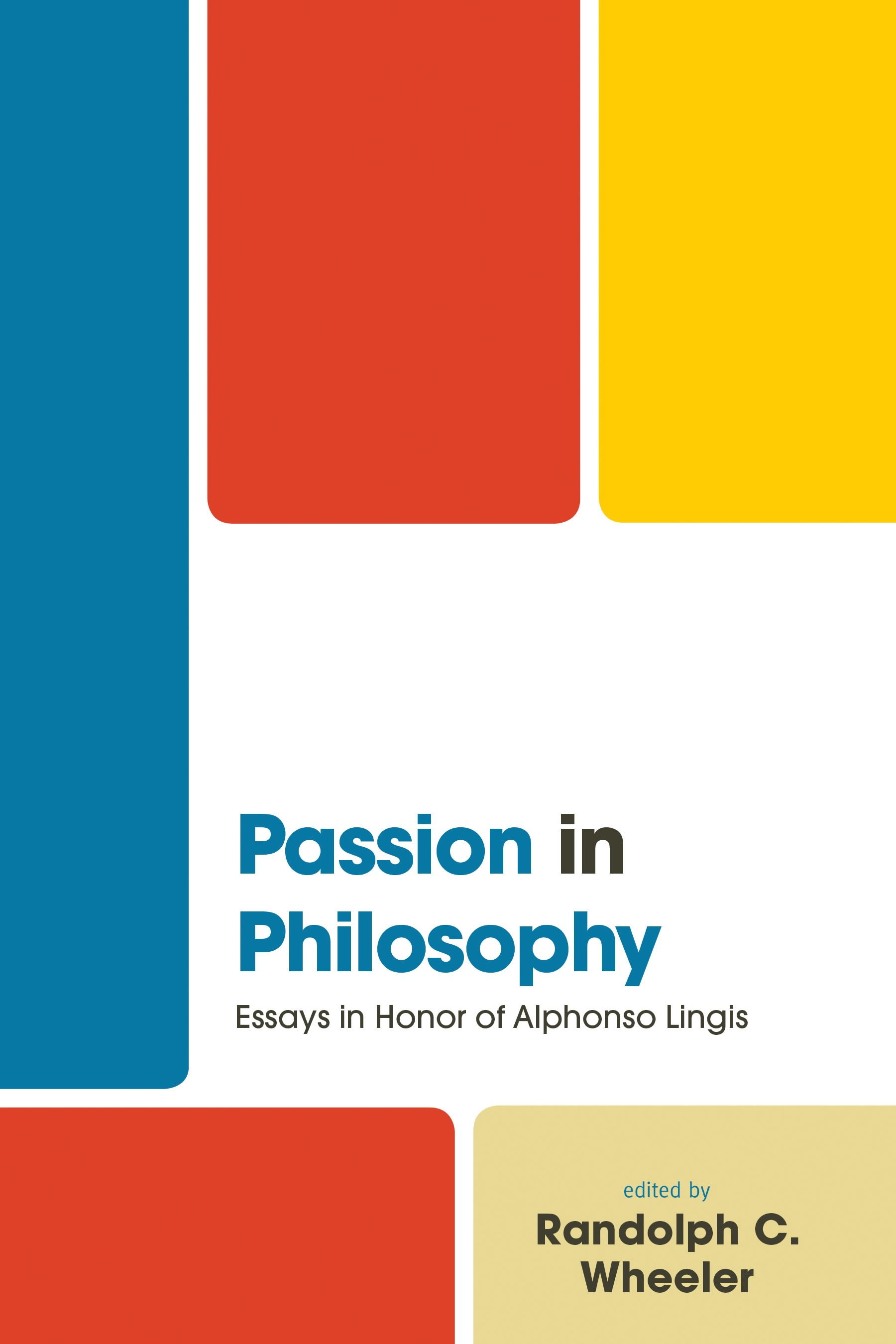 Cover image for Passion in Philosophy