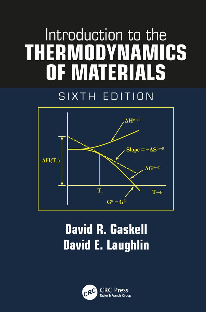 Introduction to the Thermodynamics of by: David R. Gaskell