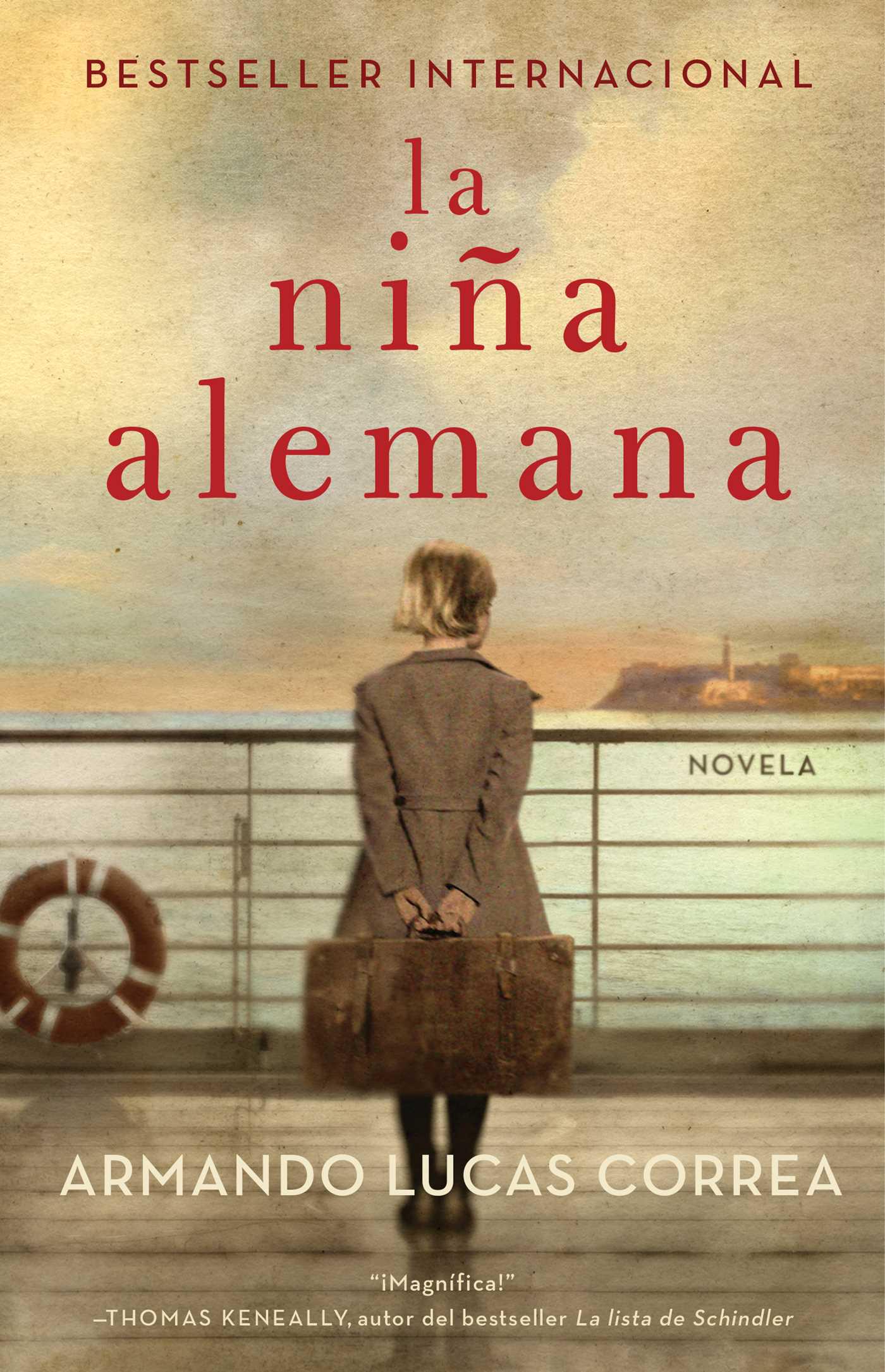 Cover image for La nina alemana (The German Girl Spanish edition)