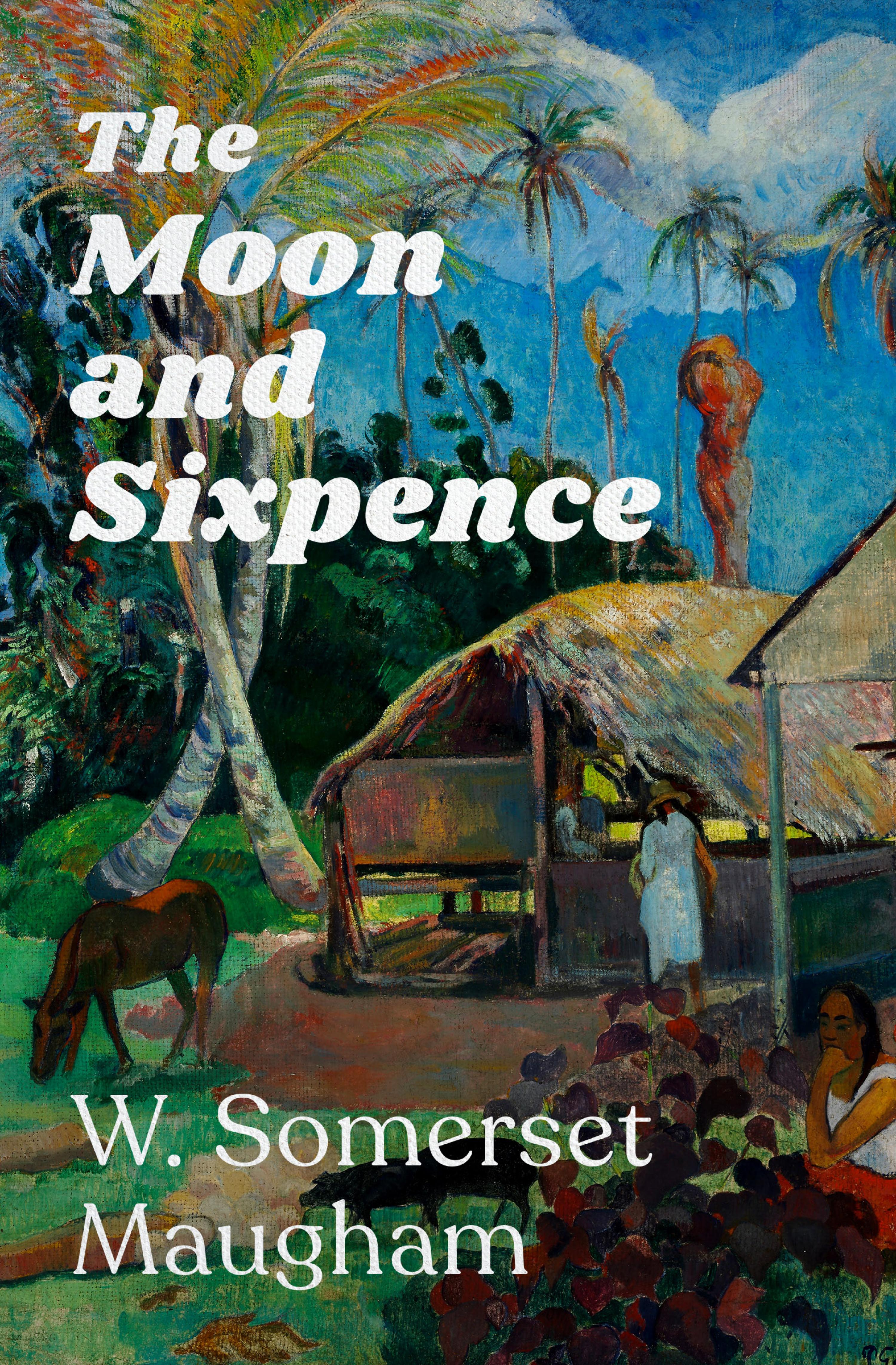 Cover image for The Moon and Sixpence