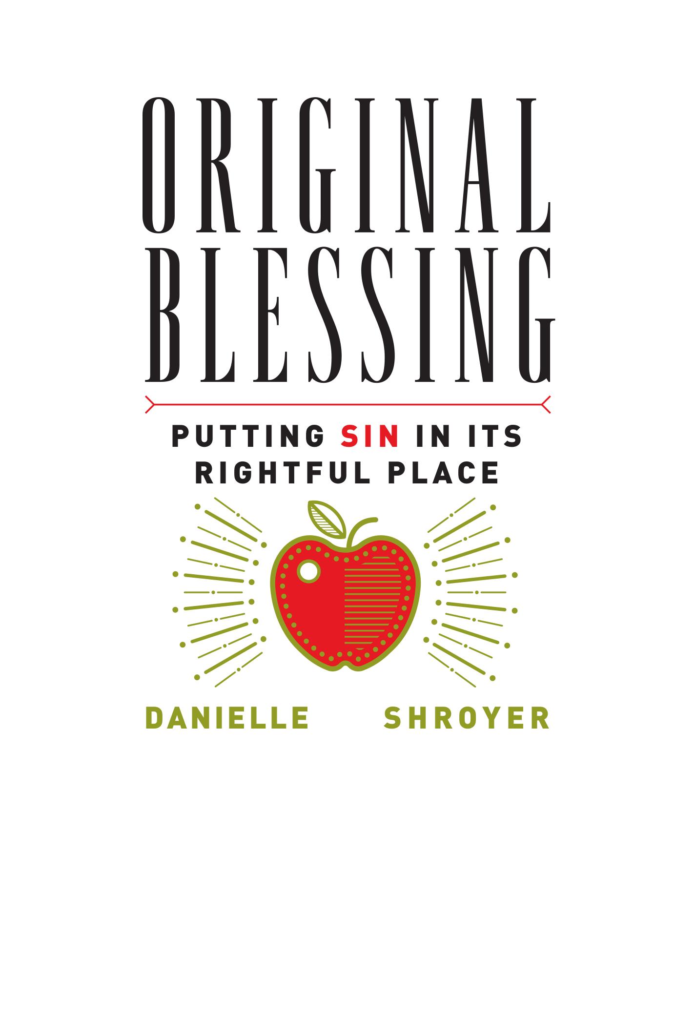 Cover image for Original Blessing