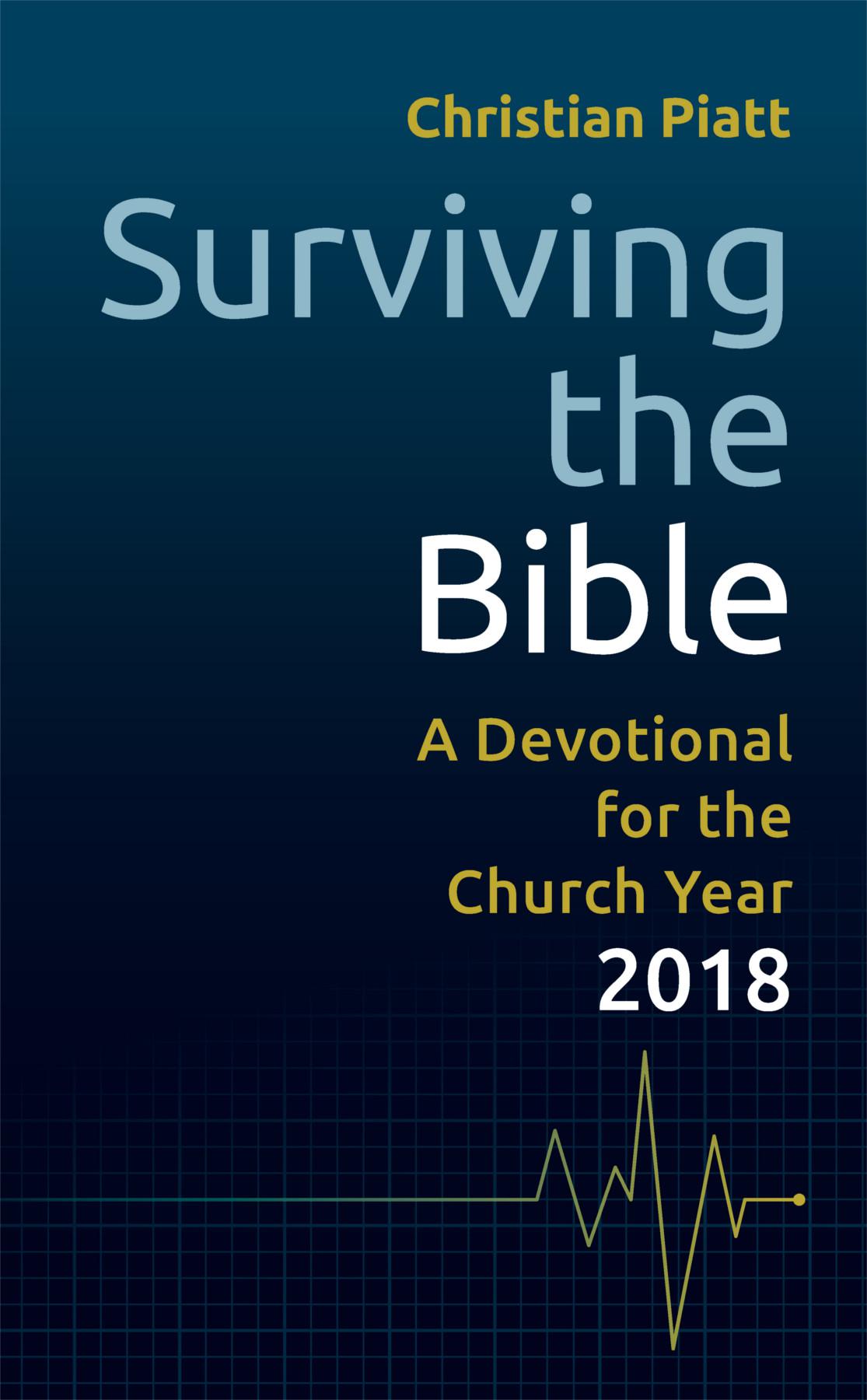 Cover image for Surviving the Bible: A Devotional for the Church Year 2018