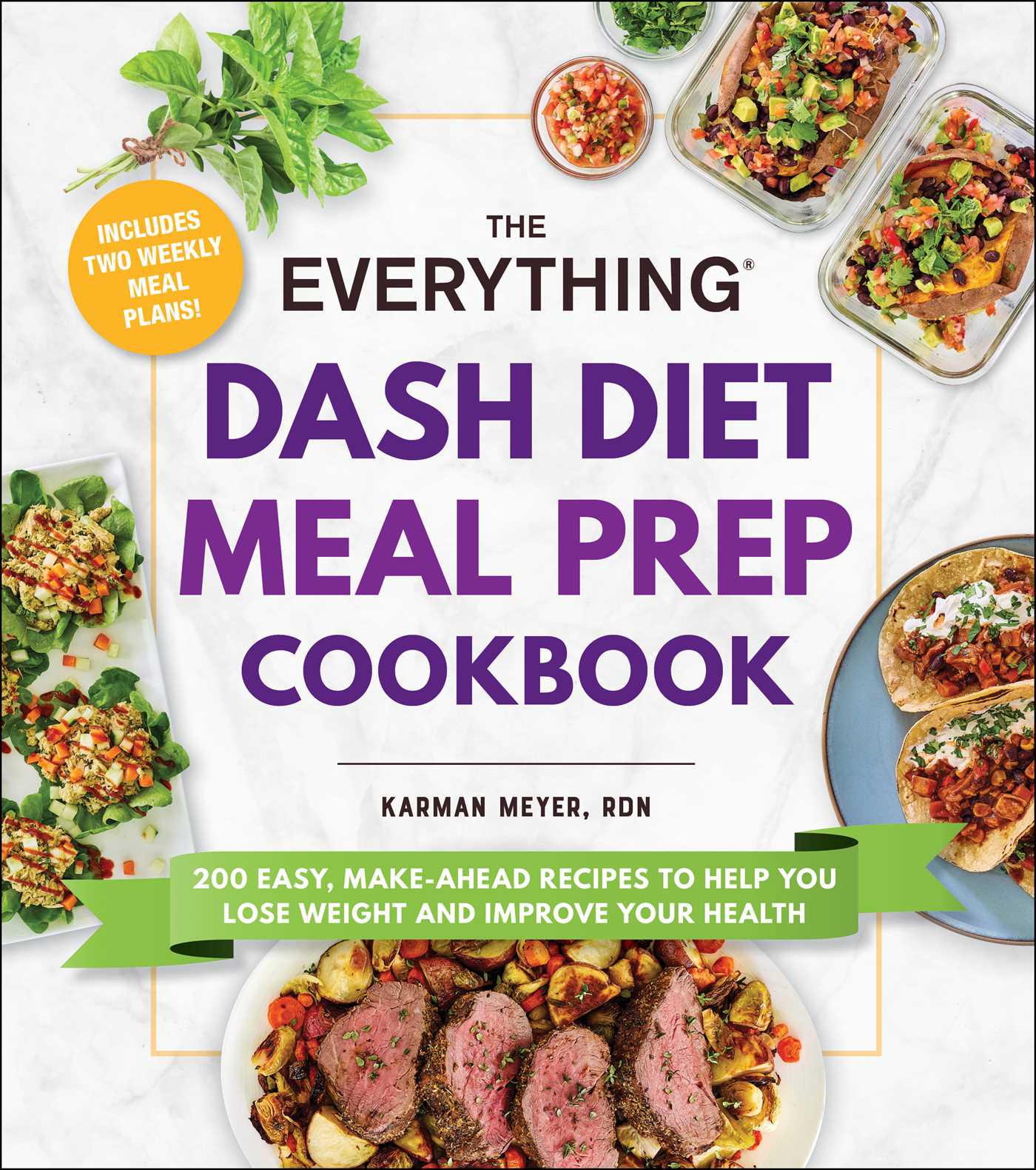 Cover image for The Everything DASH Diet Meal Prep Cookbook