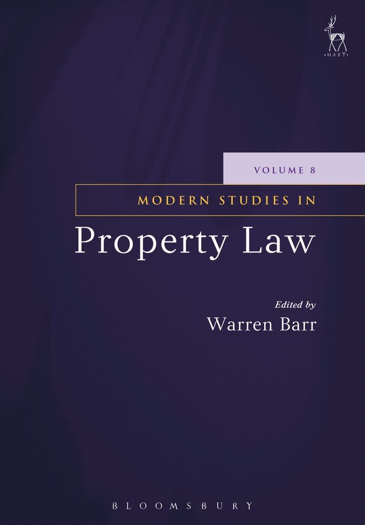 Cover image for Modern Studies in Property Law - Volume 8