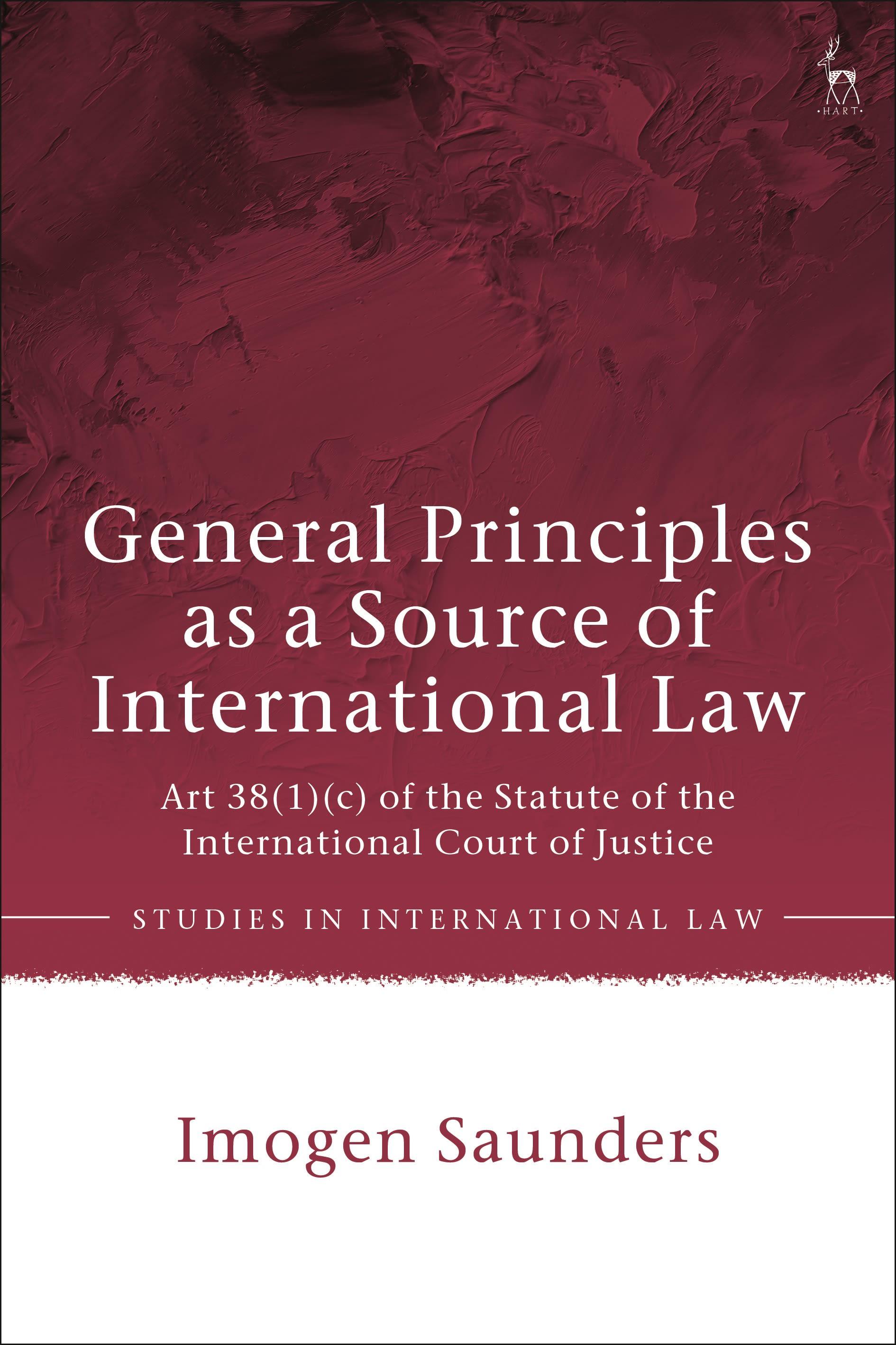 Cover image for General Principles as a Source of International Law