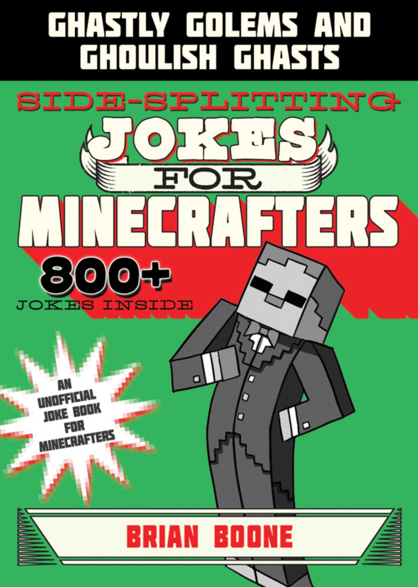 Cover image for Sidesplitting Jokes for Minecrafters