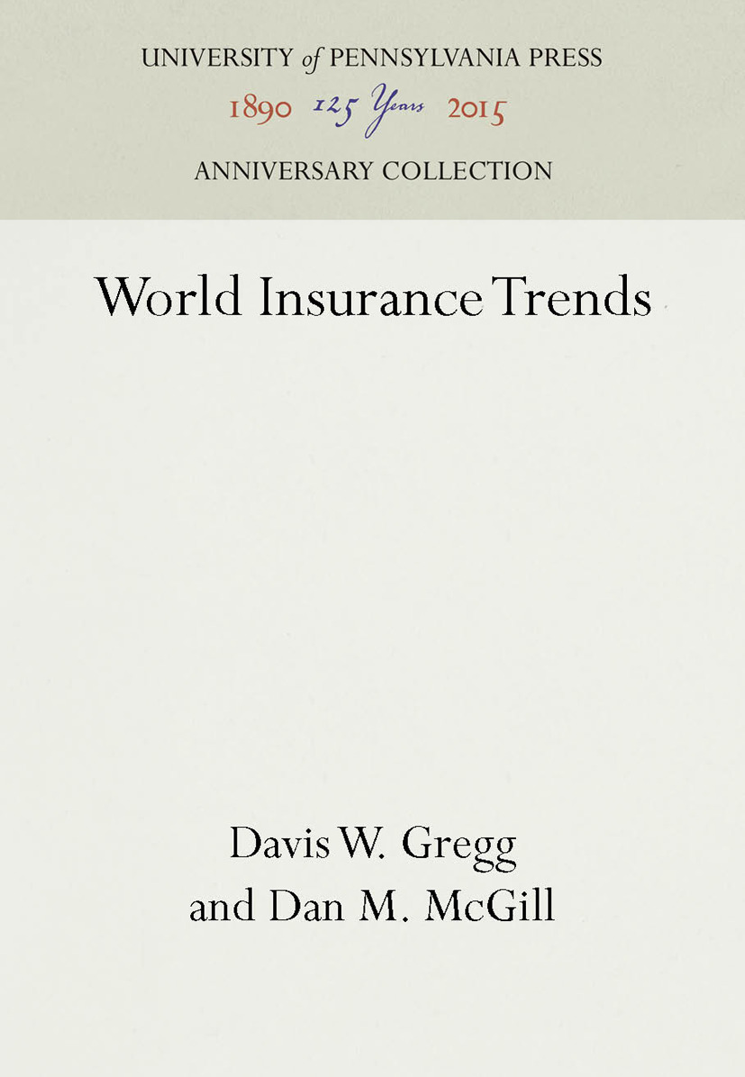 Cover image for World Insurance Trends