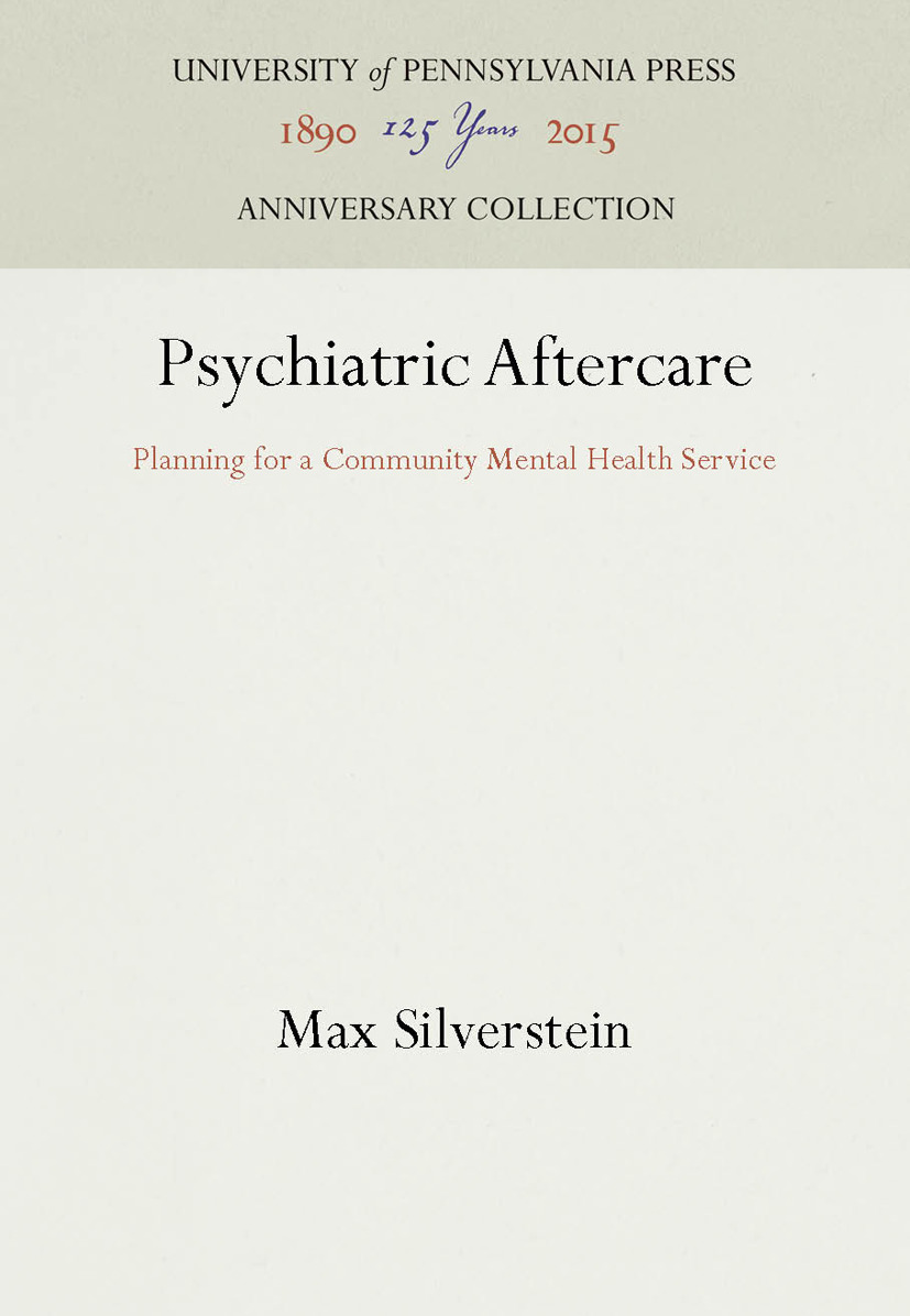 Cover image for Psychiatric Aftercare