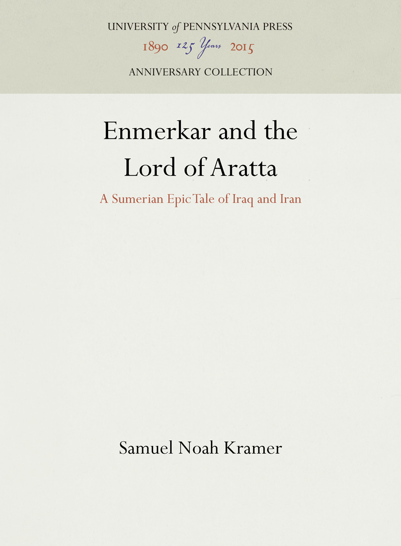Cover image for Enmerkar and the Lord of Aratta