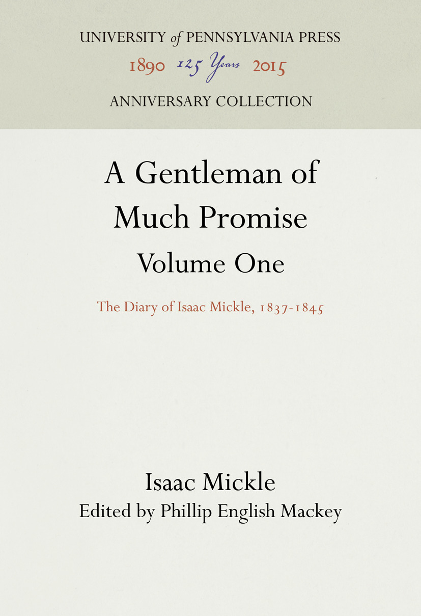 Cover image for A Gentleman of Much Promise, Volumes 1 and 2