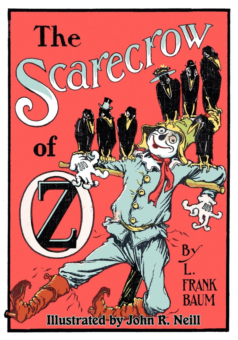 Cover image for The Illustrated Scarecrow of Oz