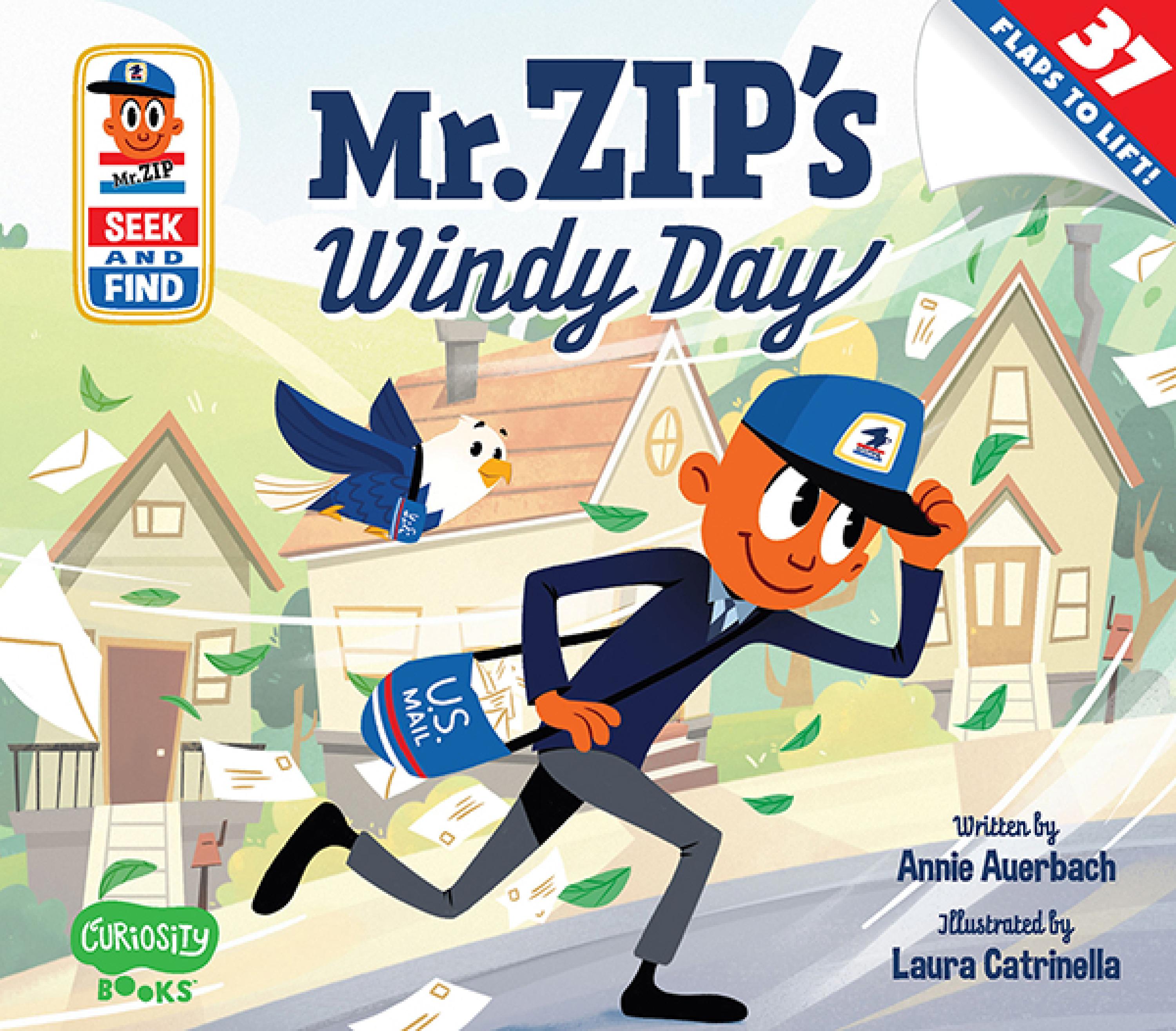 Cover image for Mr. Zip Seek and Find: Mr. Zips Windy Day