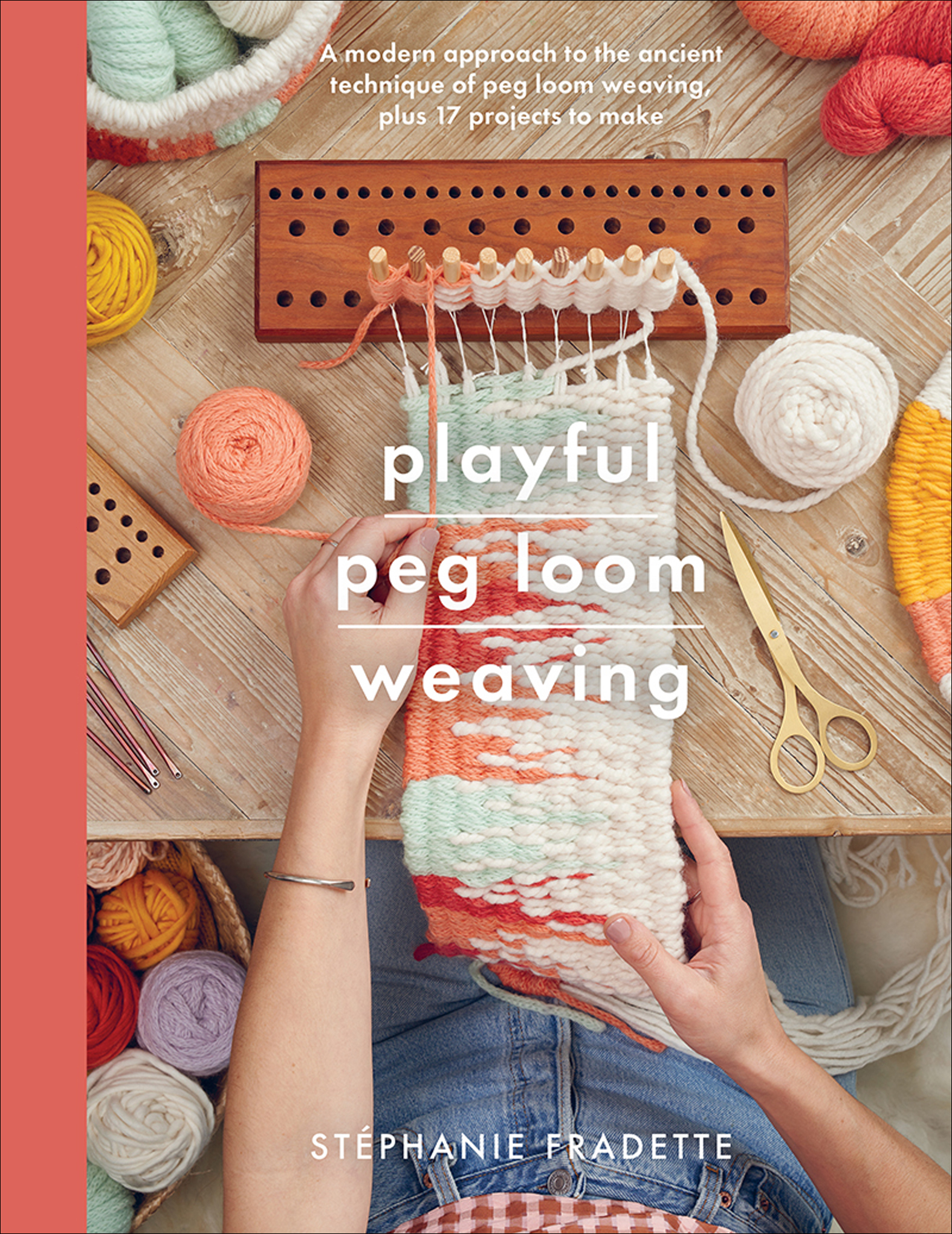 Cover image for Playful Peg Loom Weaving