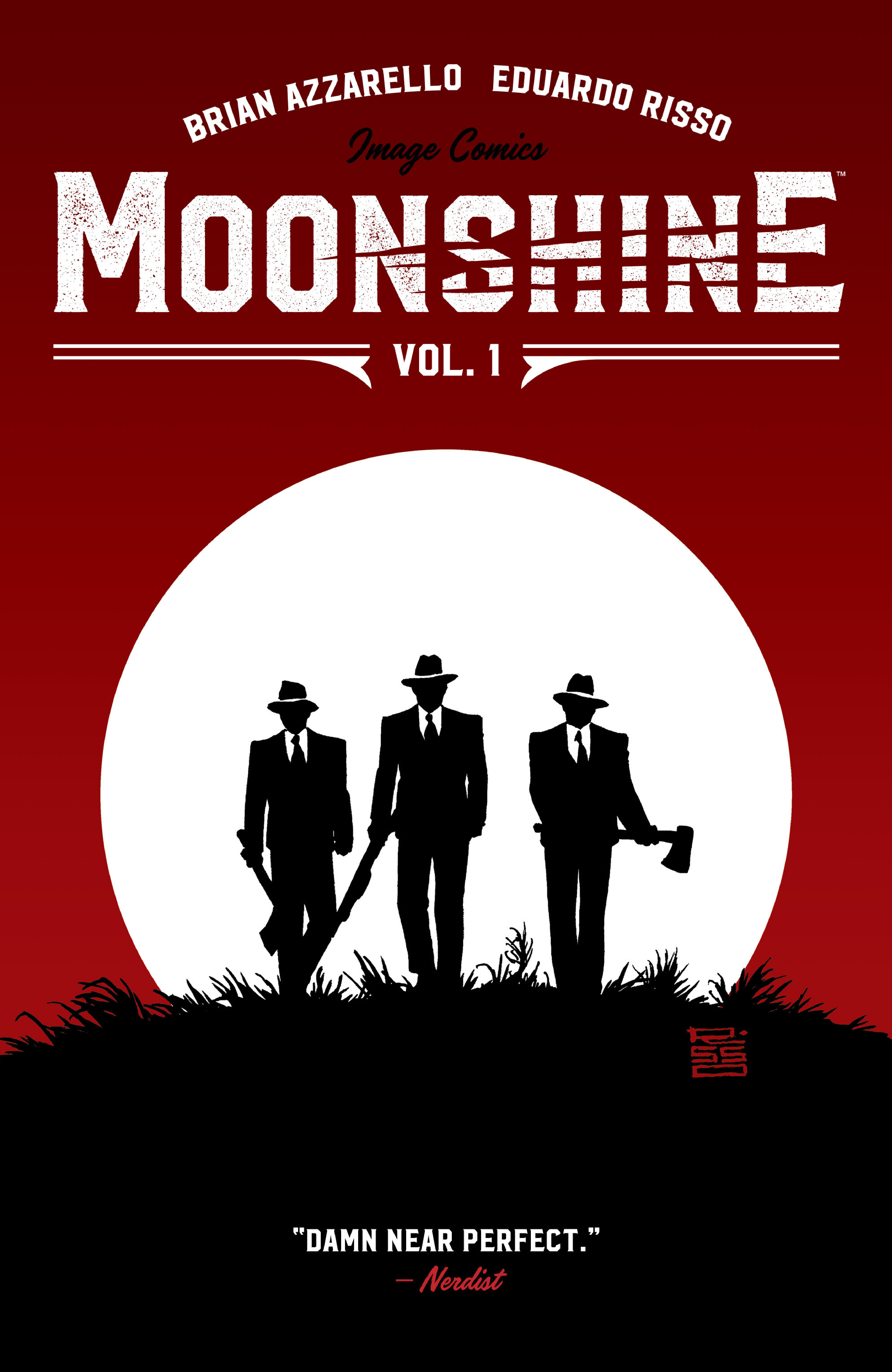 Cover image for Moonshine Vol. 1: Damn Near Perfect