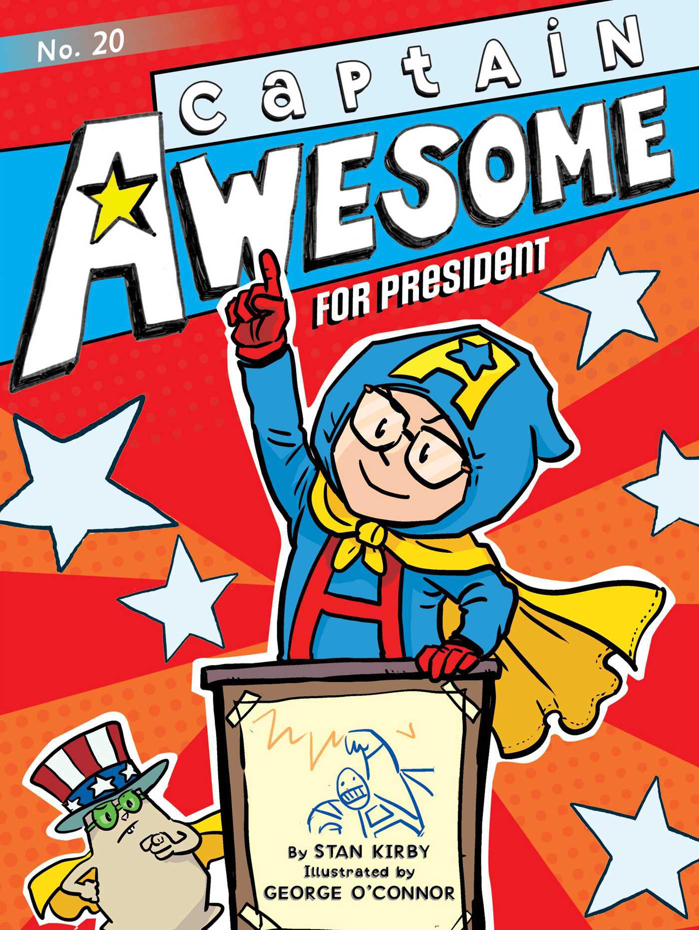 Cover image for Captain Awesome for President