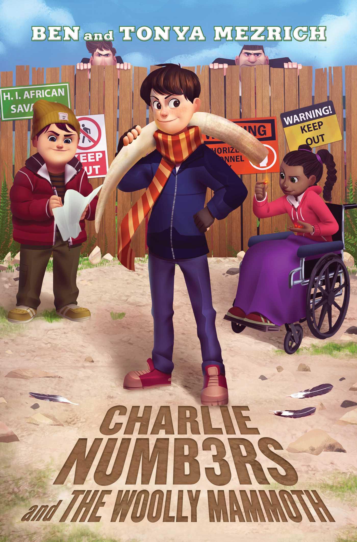 Cover image for Charlie Numbers and the Woolly Mammoth
