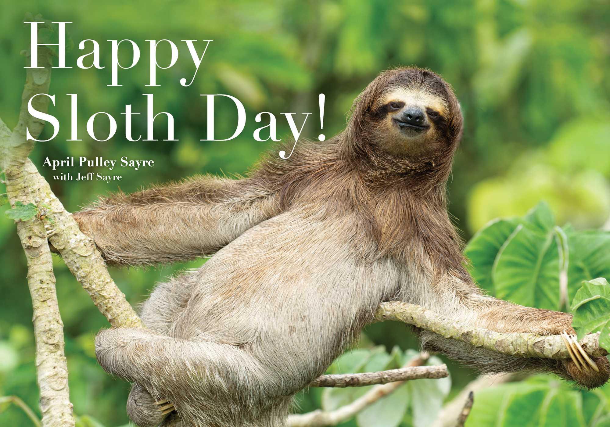 Cover image for Happy Sloth Day!