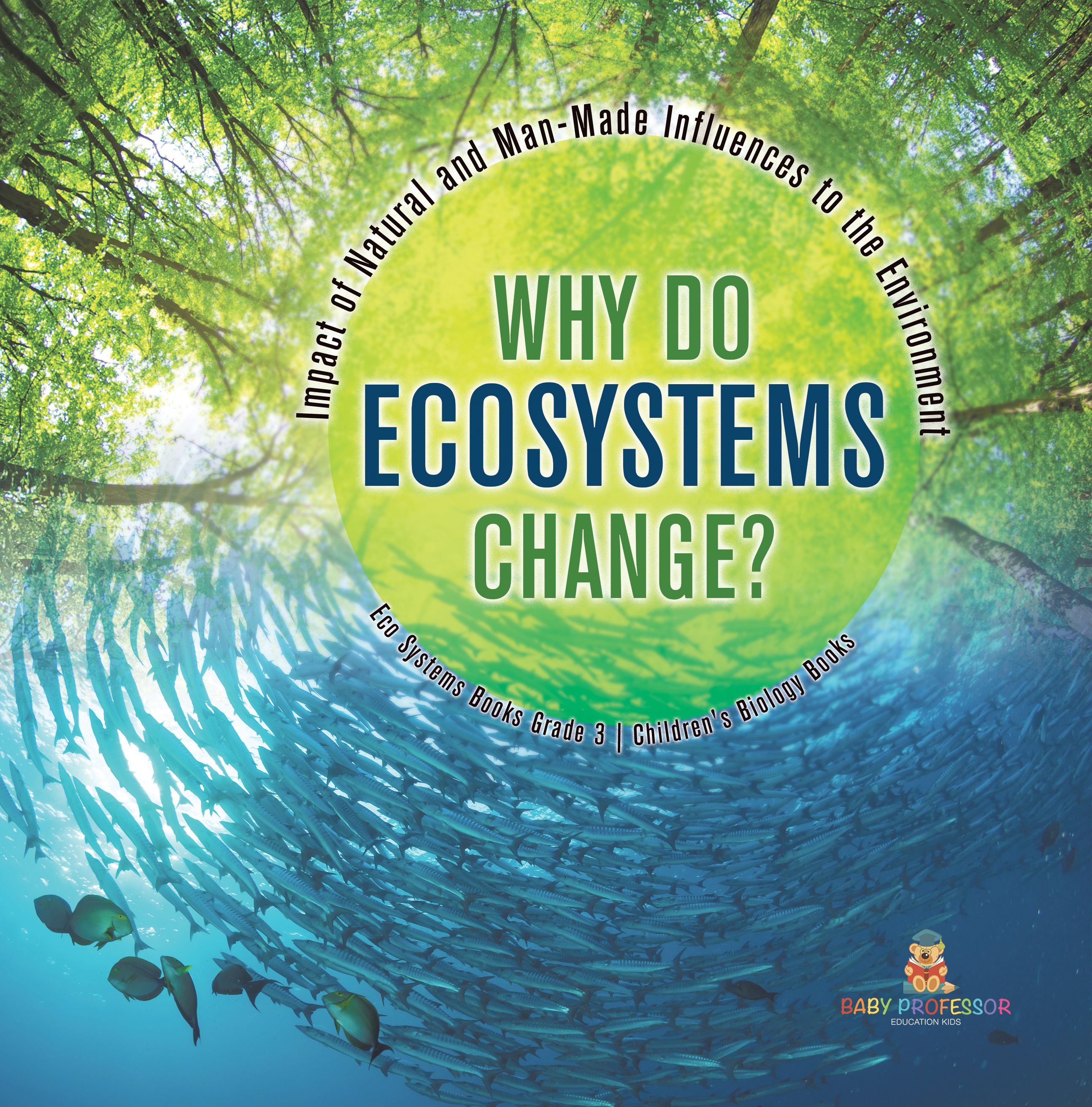 Cover image for Why Do Ecosystems Change? Impact of Natural and Man-Made Influences to the Environment | Eco Systems Books Grade 3 | Children's Biology Books