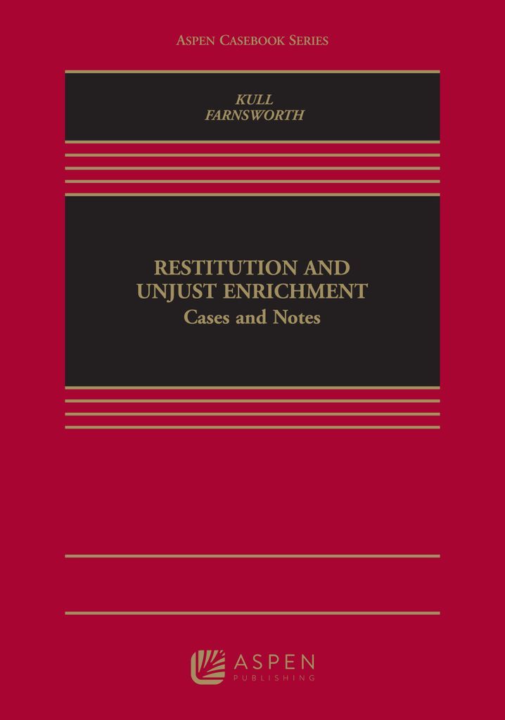 Cover image for Restitution and Unjust Enrichment