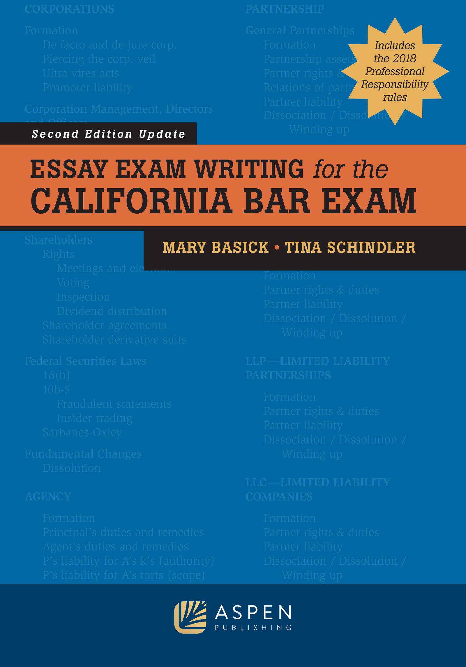 essay topics california bar exam