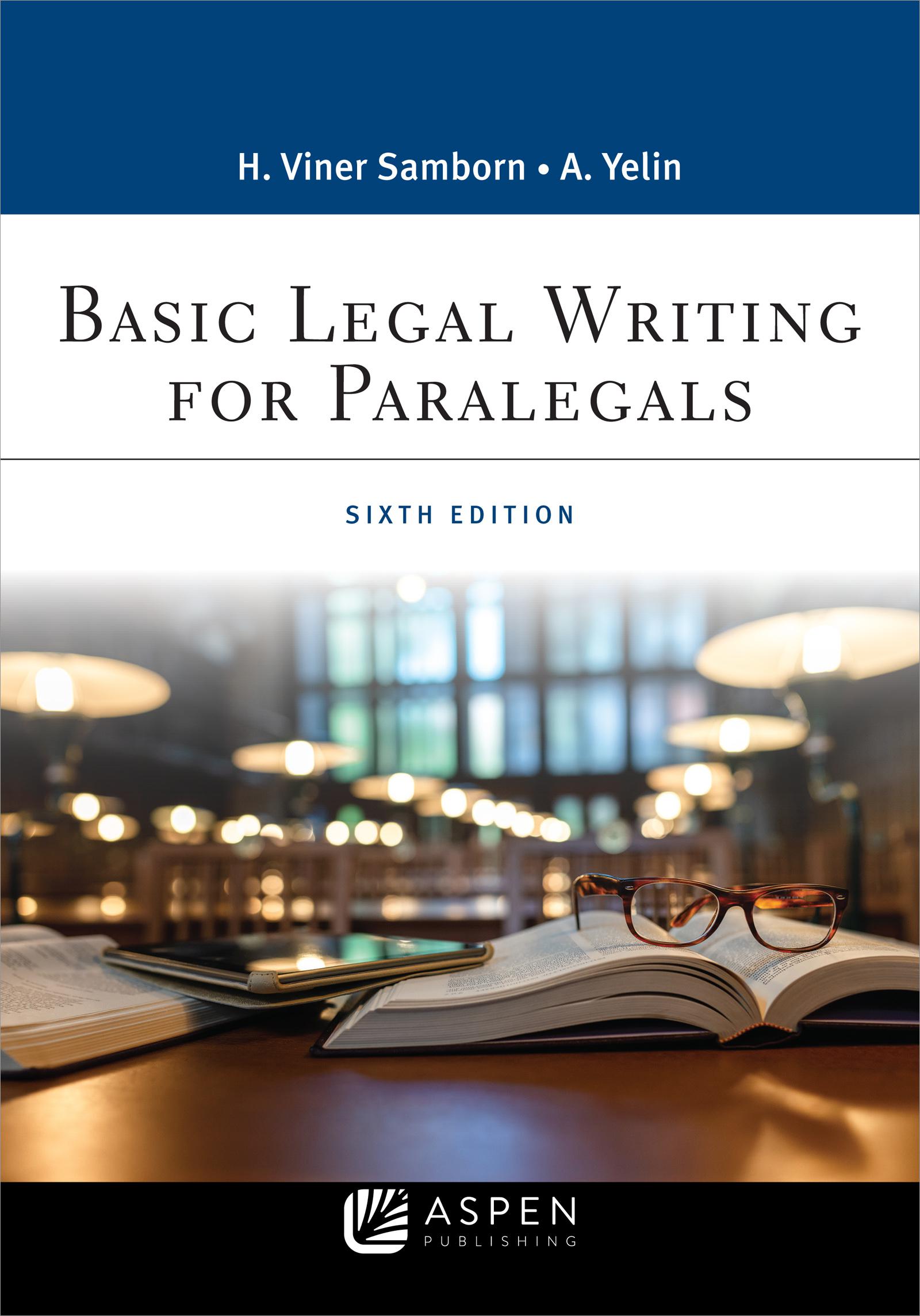 Basic Legal Writing for Paralegals