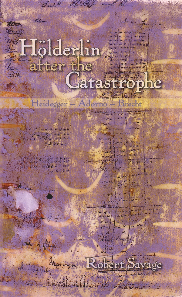 Cover image for Holderlin after the Catastrophe