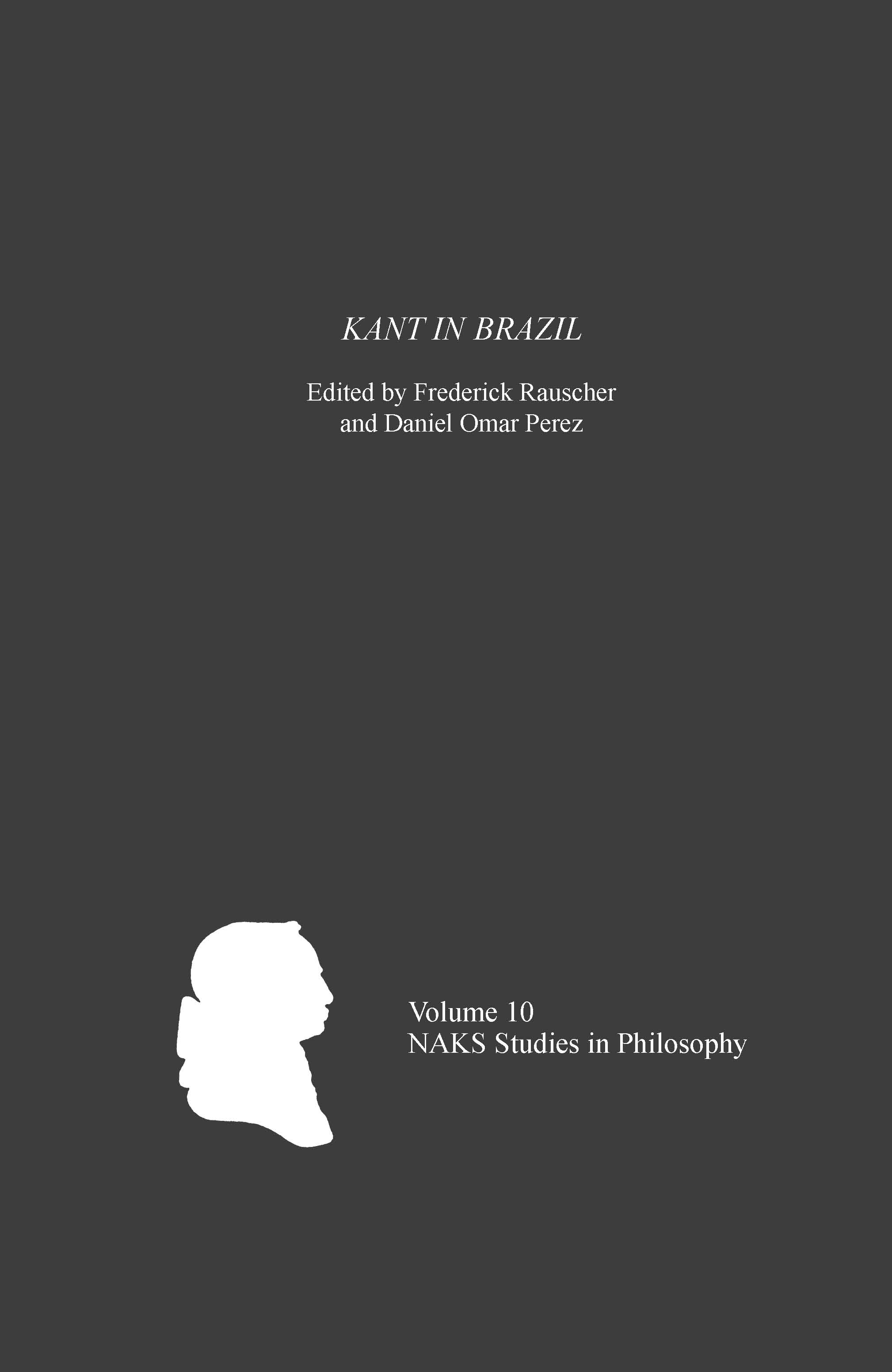 Cover image for Kant in Brazil