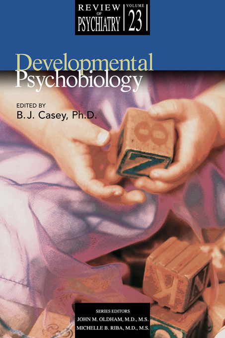 Developmental Psychobiology