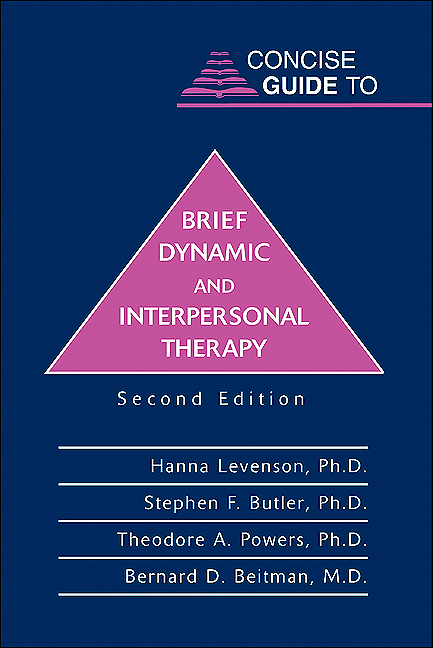 Concise Guide to Brief Dynamic and Interpersonal Therapy