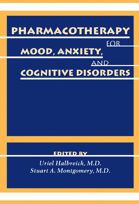 Pharmacotherapy for Mood, Anxiety, and Cognitive Disorders