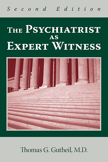 The Psychiatrist as Expert Witness