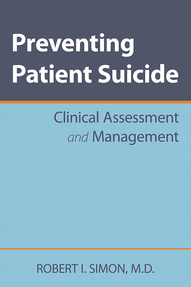 Preventing Patient Suicide