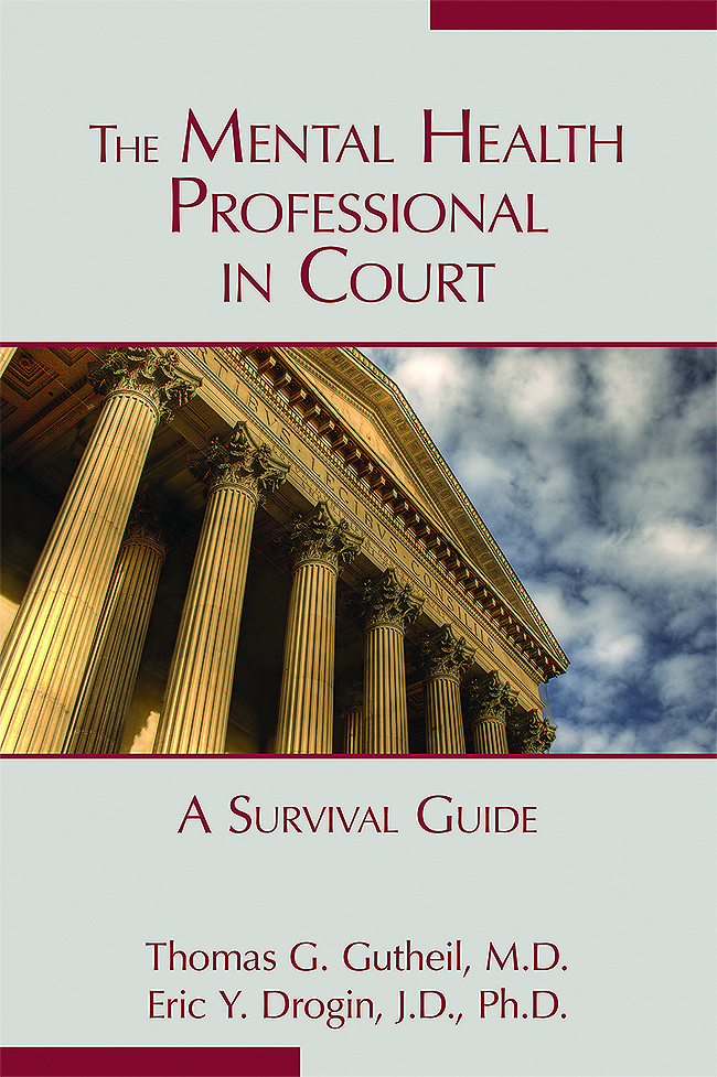 The Mental Health Professional in Court