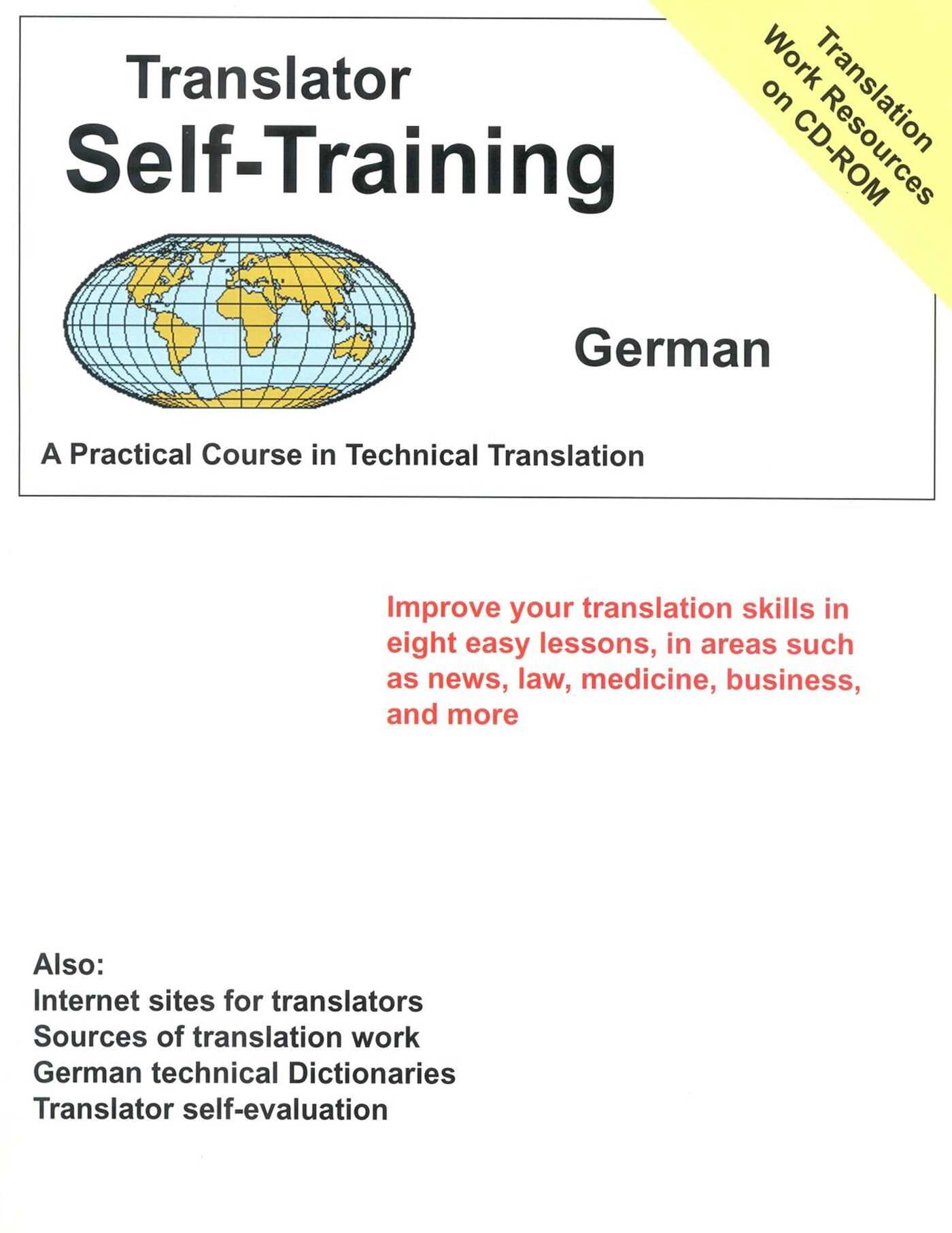 Cover image for Translator Self-Training--German
