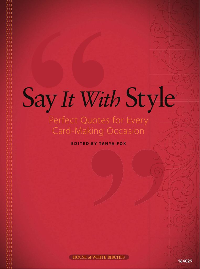 Say It With Style