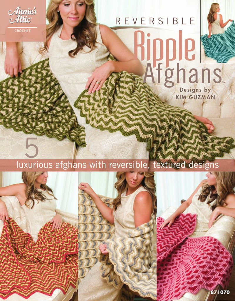 Reversible Ripple Afghans