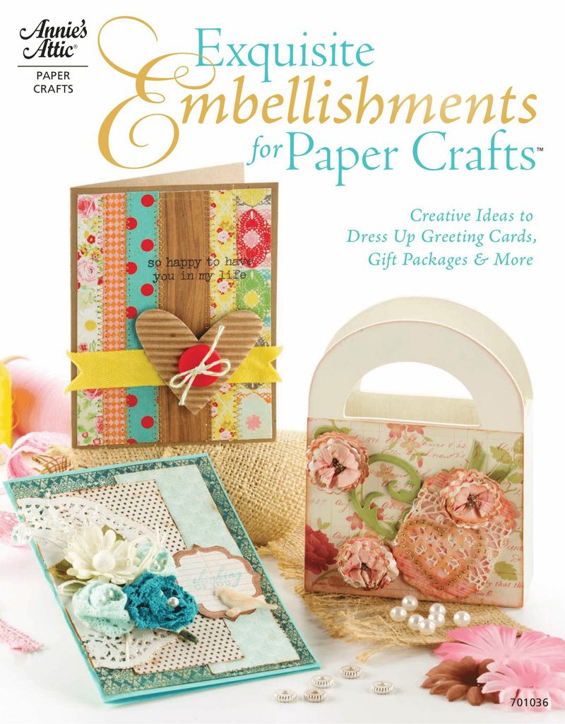 Exquisite Embellishments for Paper Crafts