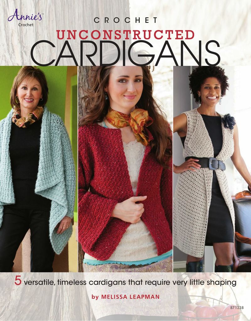 Crochet Unconstructed Cardigans