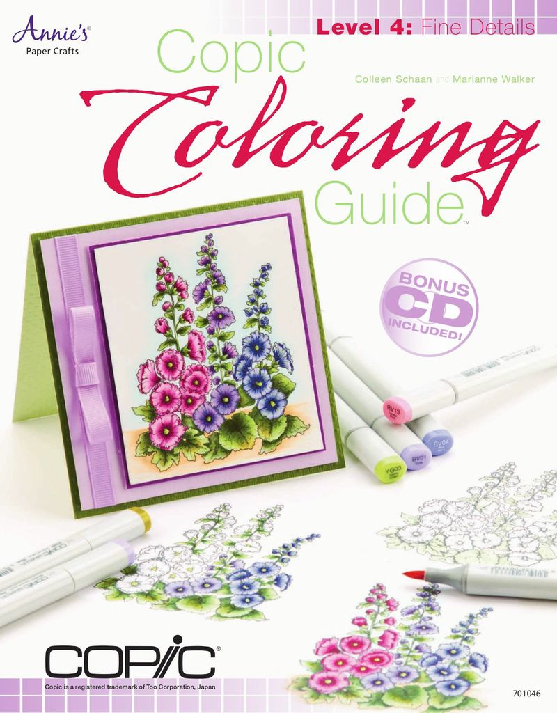 Copic Coloring Guide Level 4: Fine Details